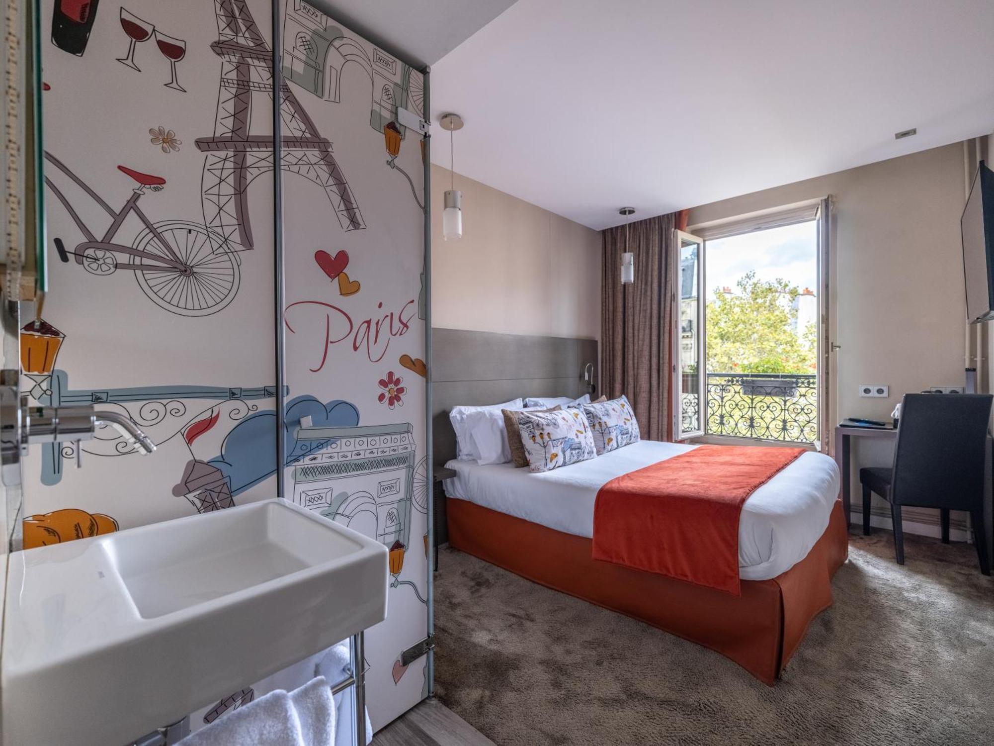 פריז Hotel Minerve מראה חיצוני תמונה